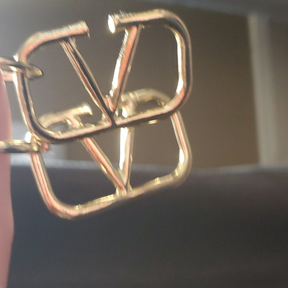 Valentino gold earrings